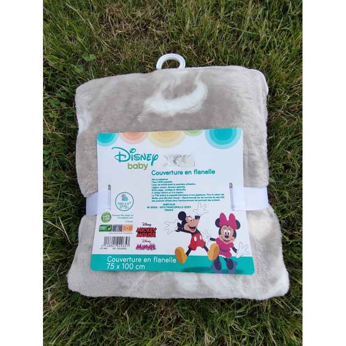 Couverture flanelle mickey disney