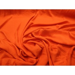 Crepe polyester orange