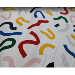 Molleton fin serpentins