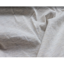 Jersey uni gris chiné