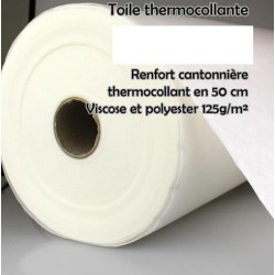Cantonnière thermocollante