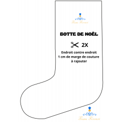Patron Botte de Noël –...