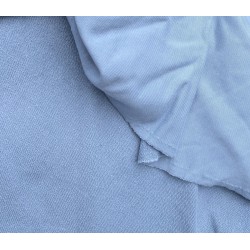 Molleton sweat uni bleu infini