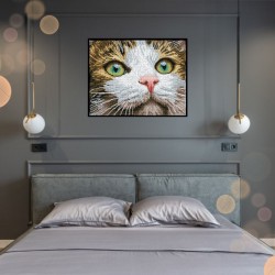 Kit DIAMOND DOTZ® Chat aux...