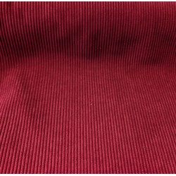Velours côtelé bordeaux