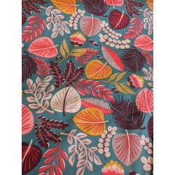 copy of Viscose tropical bleu