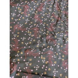 copy of Viscose tropical bleu