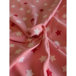 Jersey rose étoile fushia...