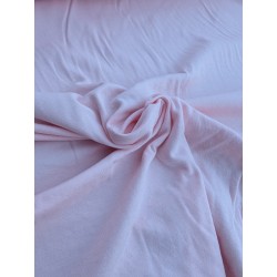 Jersey double rose pâle
