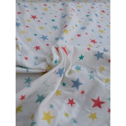 Jersey double étoiles multico