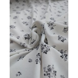Velours de coton fleurie...