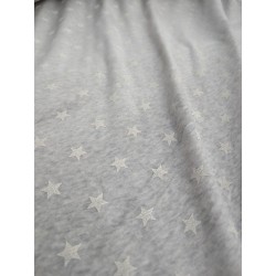 Velours de coton gris...