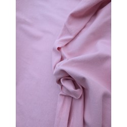 Molleton rose bonbon uni