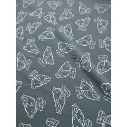 Molleton grenouille kaki