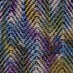 Batik fait main violet